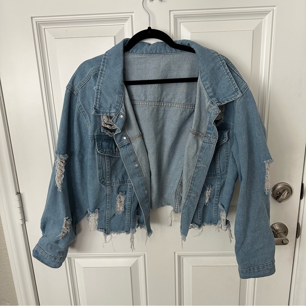 Plus size Jean jacket